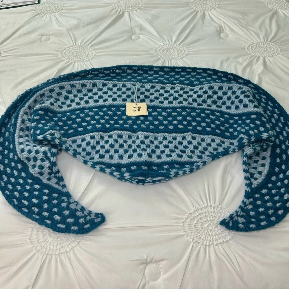 NWT Juniper Moon Alisa Wrap Extra Fin Merino Wool Angora Beatrix Shawl Scarf